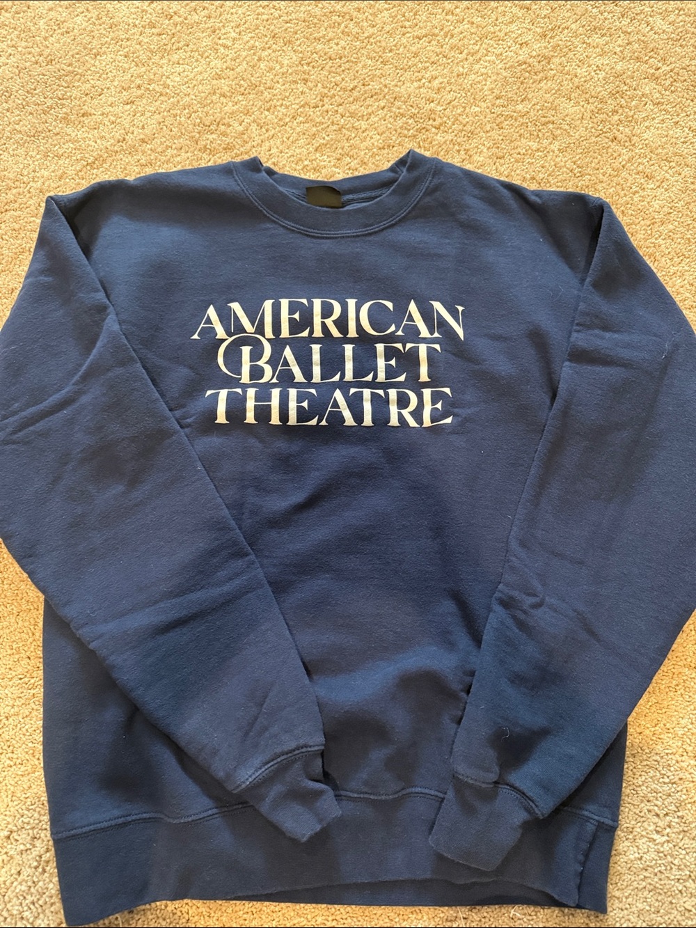 American Ballet Theatre long sleeve crew neck sweatshirt